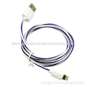 30-pin lollipop USB cable for iPhone 4, iPad, mobile phone and more